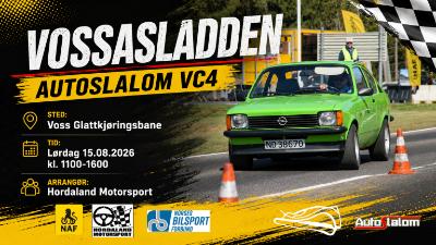 Autoslalom på Voss "Vossasladden"