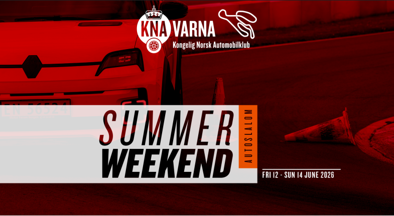 SOMMERWEEKEND 26 // Autoslalåm